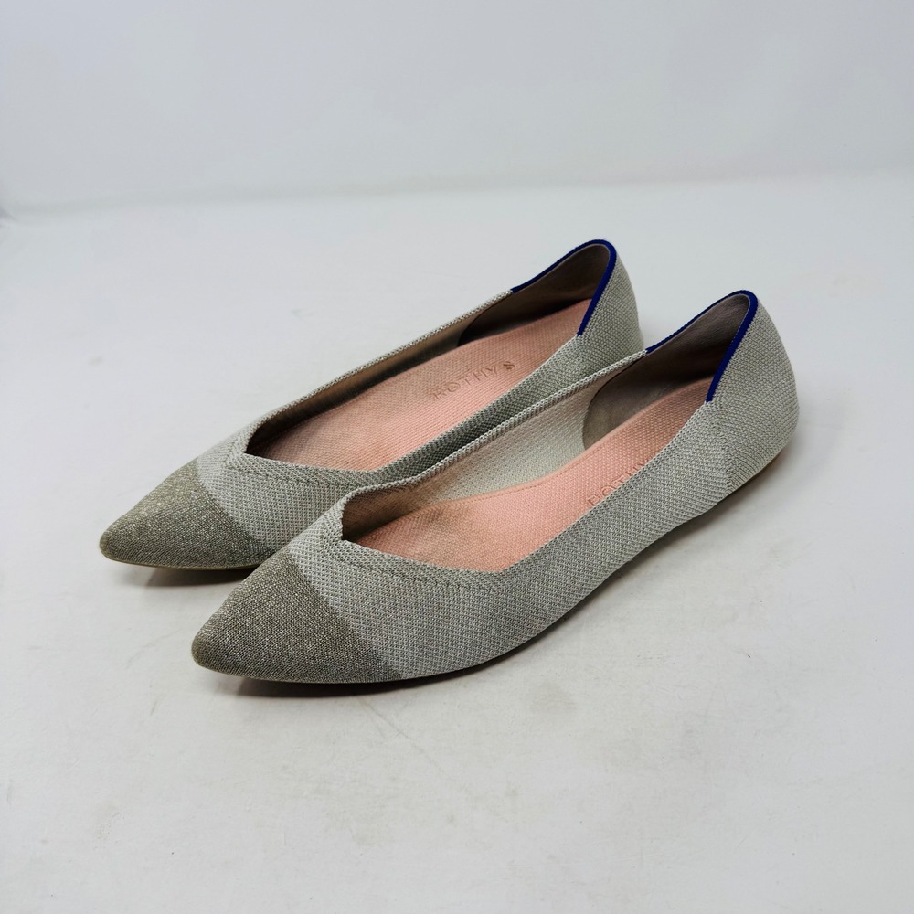 ROTHYS The Point Flat Diamond Twill Metallic Comfort Size W11 Sustainable